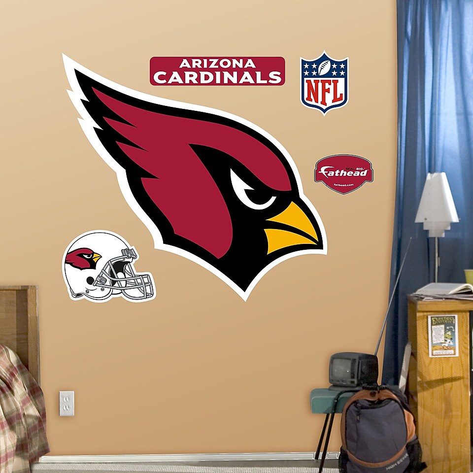 Fathead NFL Wall Decal; Arizona Cardinals