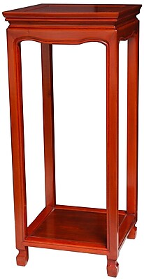 Oriental Furniture Oriental Multi-Tiered Plant Stand; Honey