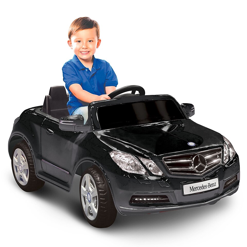 Kidz Motorz Mercedes Benz E550 6V Battery Powered Car; Black