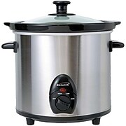 Brentwood 3-Quart Stainless Steel Slow Cooker