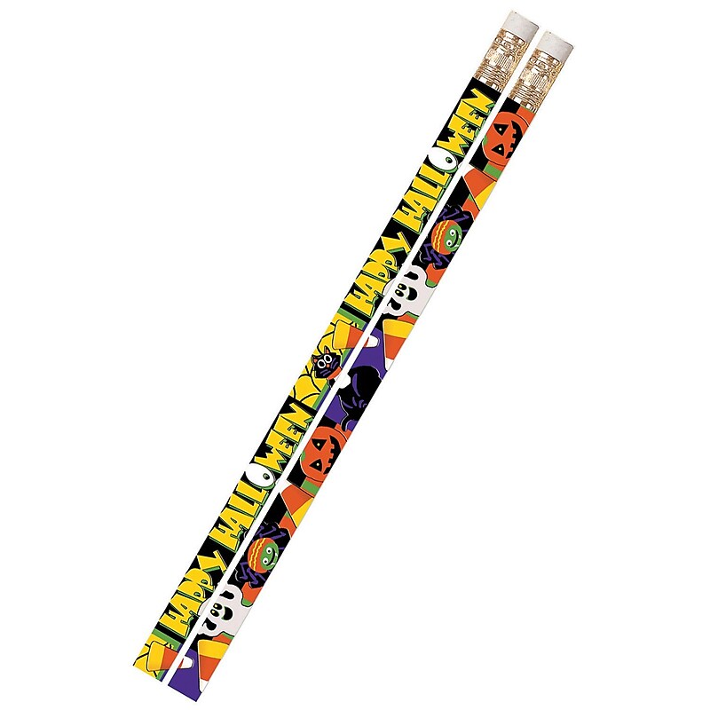 Musgrave Pencil Company Halloween Fever Wooden Pencil, #2 Medium Lead, 12/Pack, 12 Packs/Bundle (MUS2487D-12) image 1