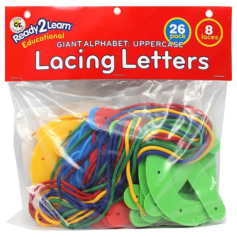 Center Enterprises Ready2Learn™ Uppercase Lacing Alphabets image 1