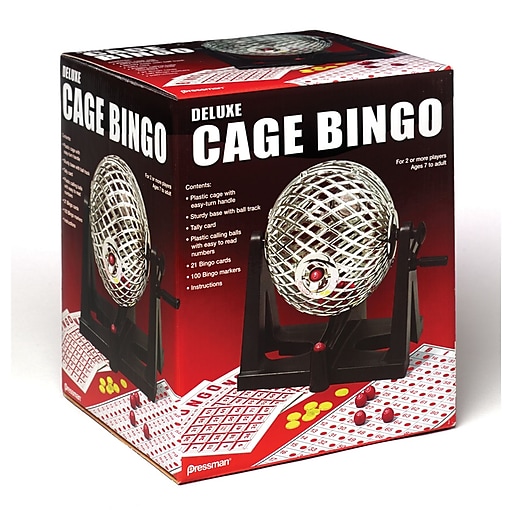 Pressman Toy Bingo in Red Box for sale online 