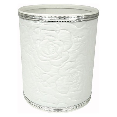 Redmon Traditional Times Waste Basket; Silver