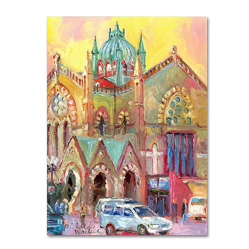 Trademark Fine Art 47" x 35" Wooden Frame Boston 2 image 1