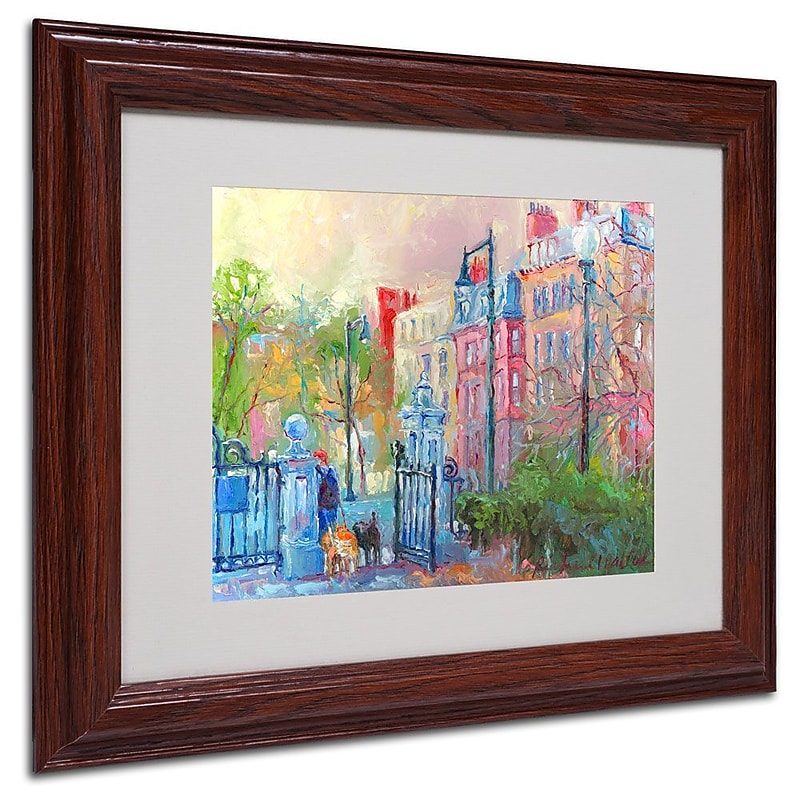 Trademark Fine Art 11" x 14" Acrylic Canvas Artwork, Wood Frame image 1