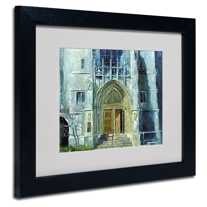 Trademark Fine Art 11" x 14" Acrylic Canvas, Black Frame image 1
