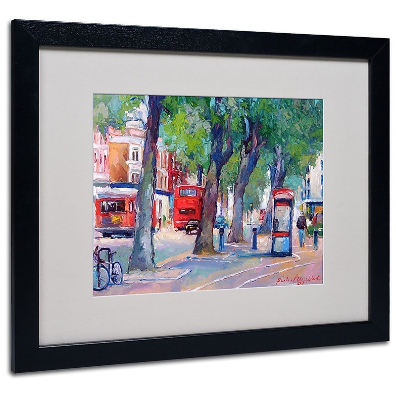 Trademark Fine Art 16" x 20" Acrylic Chicago 6, Black image 1