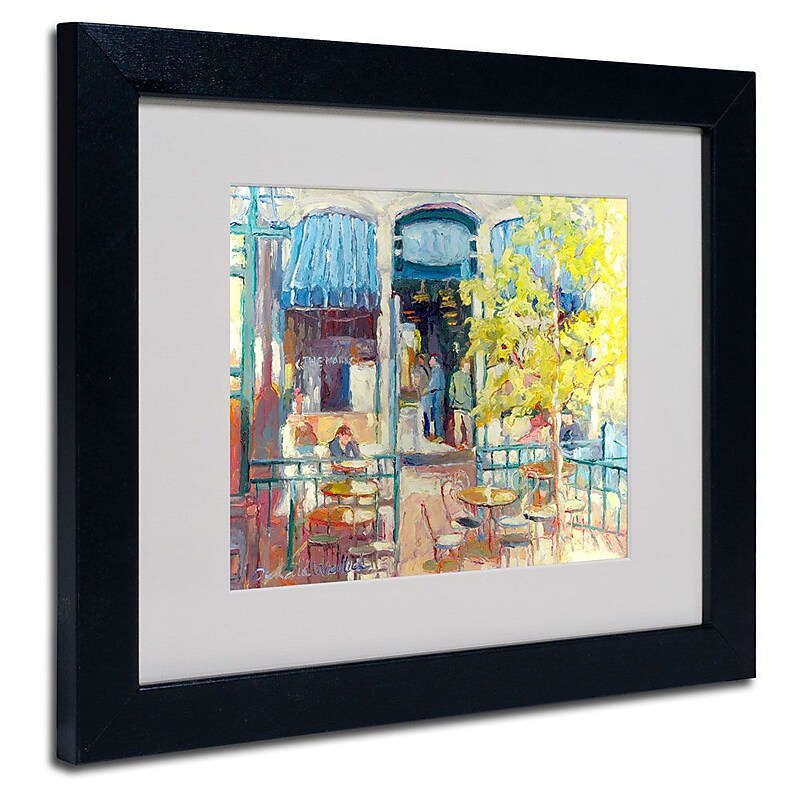Trademark Fine Art 11" x 14" Acrylic Denver, Black Frame image 1