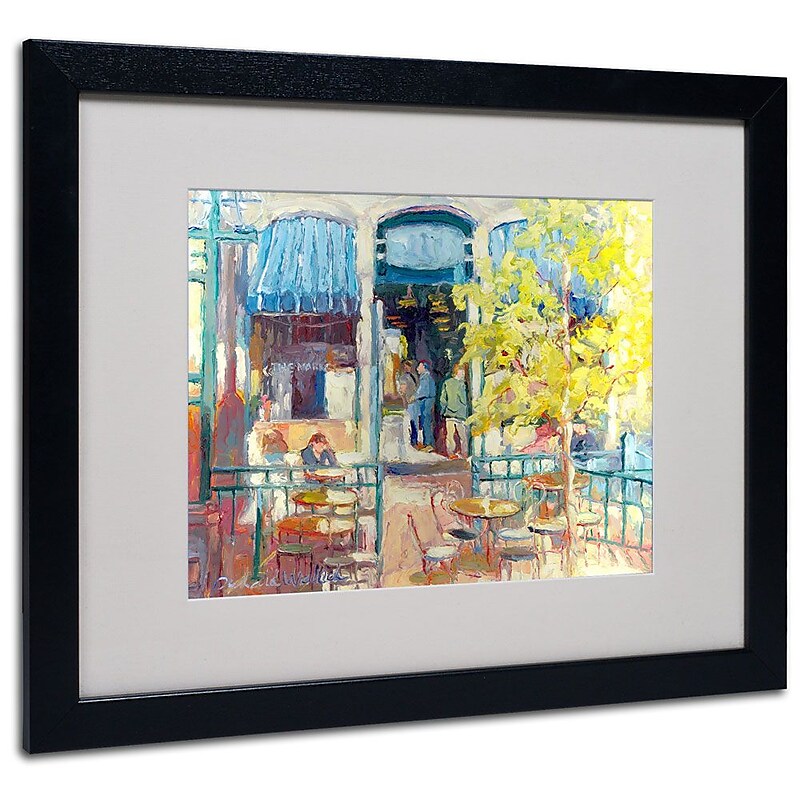 Trademark Fine Art Framed Art, Black image 1