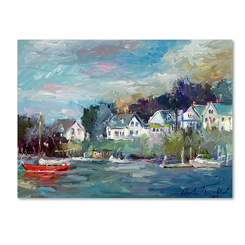 Trademark Fine Art 24" x 32" Wooden Frame Dock image 1