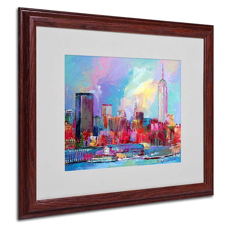 Trademark Fine Art 16" x 20" Acrylic Empire, Dark Wood image 1