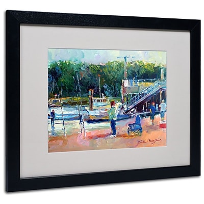 Trademark Fine Art 16" x 20" Acrylic Saco, Black