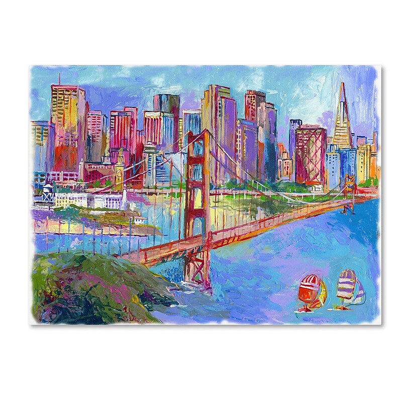 Trademark Fine Art 24" x 32" Wooden Frame Sanft 1 image 1