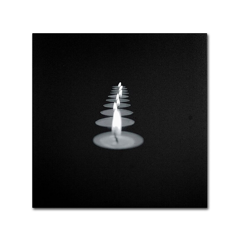 Trademark Fine Art 14" x 14" Wooden Frame Listen to The Silence image 1