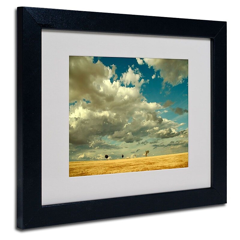 Trademark Fine Art 11" x 14" Acrylic Four Musketeers, Black Frame image 1