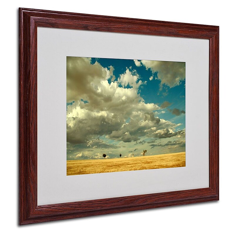 Trademark Fine Art 16" x 20" Acrylic Four Musketeers, Wood Frame image 1