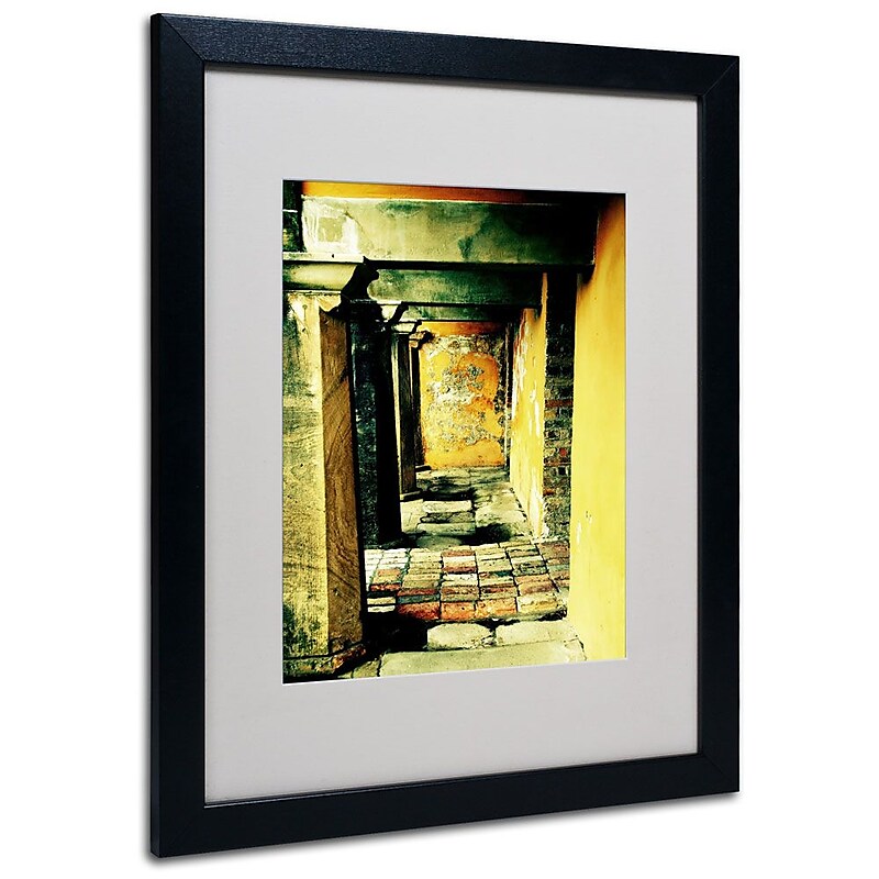 Trademark Fine Art 20" x 16" Acrylic Moments in Time, Black Frame image 1