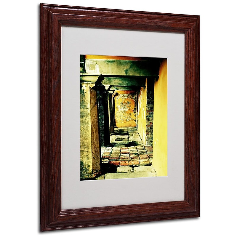 Trademark Fine Art 14" x 11" Acrylic Moments in Time, Wood Frame image 1