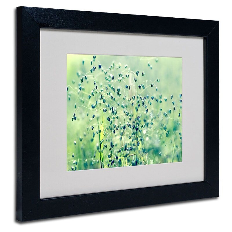 Trademark Fine Art 11" x 14" Acrylic Spring Notes, Black Frame image 1