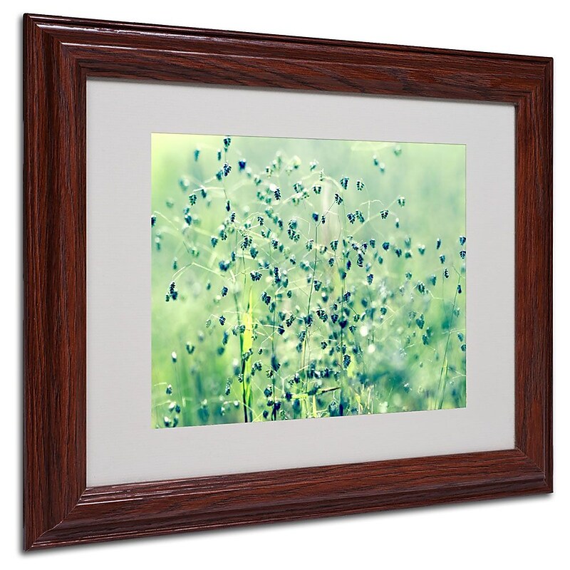 Trademark Fine Art 11" x 14" Acrylic Spring Notes, Wood Frame image 1