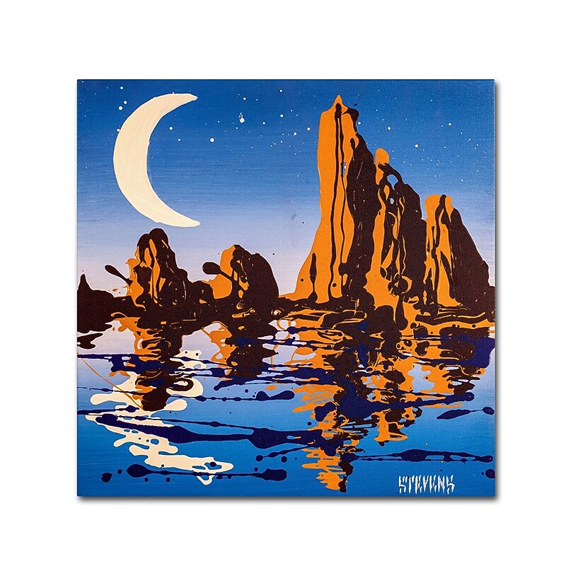 Trademark Fine Art 24" x 24" Wooden Frame Lake Powell image 1