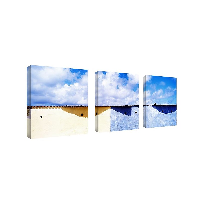 Trademark Fine Art 18" x 18" Wood Gallery Wrapped Canvas Art, Set 3 image 1