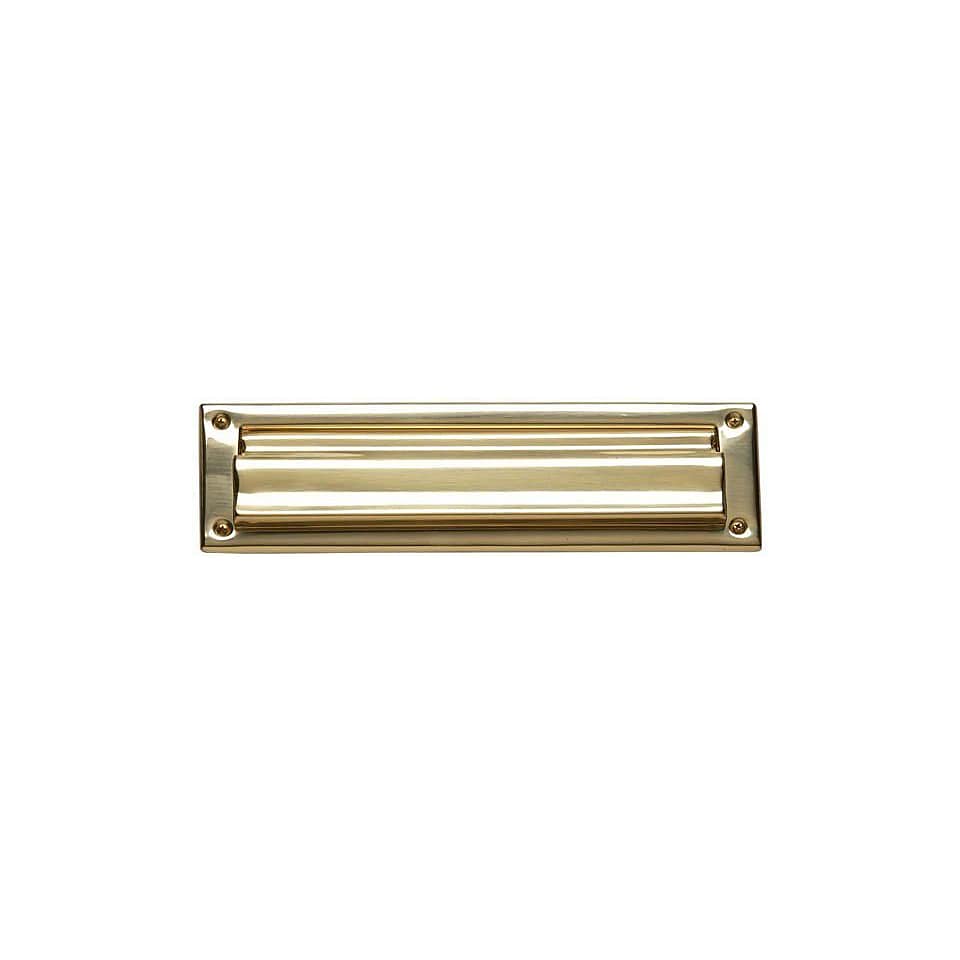 BRASS Accents Letter Box Plate; Oil Rubbed Bronze
