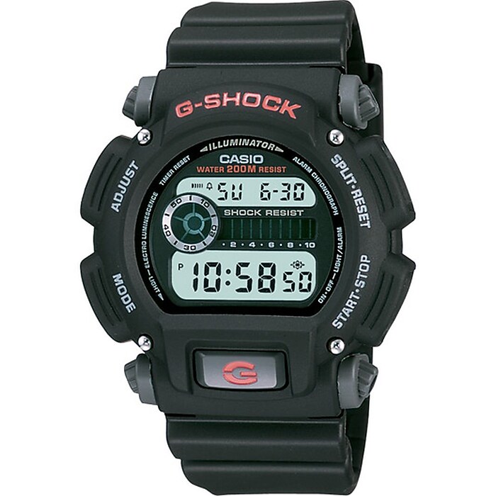 Casio® DW-9052-1VCF G-Shock Men's Analog Sports Wrist Watch, Black