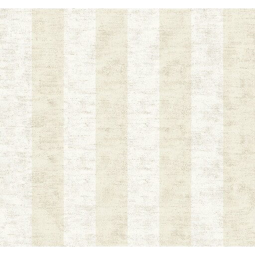 Inspired By Color™ Beige 3 Wide Stripe Wallpaper, Beige Staples