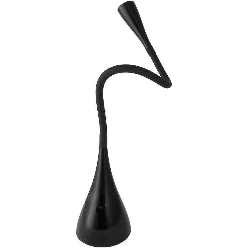 Newhouse Lighting 3 Watt LED Plastic/Steel Gooseneck Desk Lamp (NHGS-LED-BLK) image 1