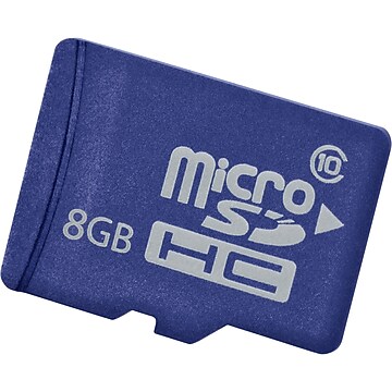 HP 8GB microSD SDHC (Secure Digital High Capacity) Class 10 Enterprise Mainstream Flash Media Kit