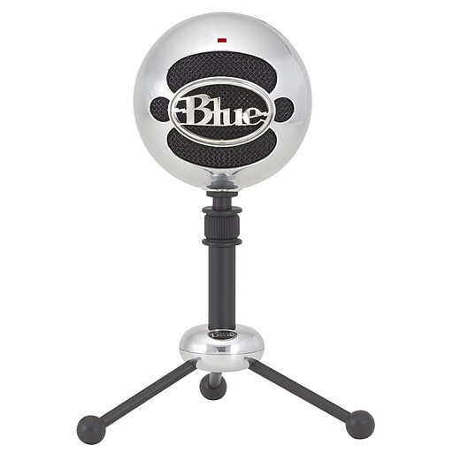 Blue Microphones SNOWBALLALUMINUM Snowball USB Microphone, Aluminum at