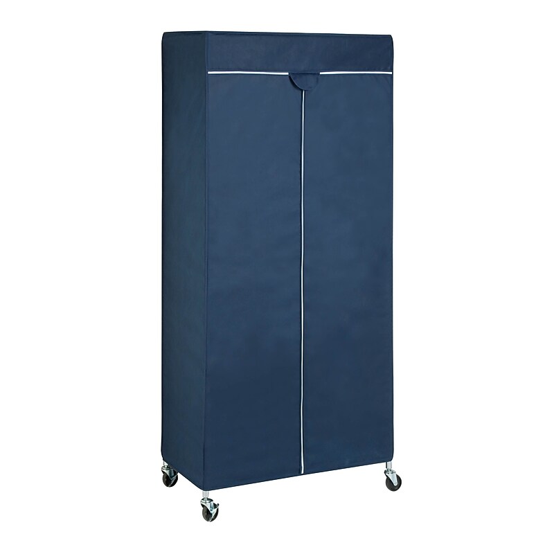 Urban Garment Rack Cover, Blue , 35-13/16