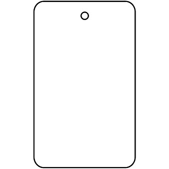 BOX 2-7/8" x 1-3/4" Garment Tags, White