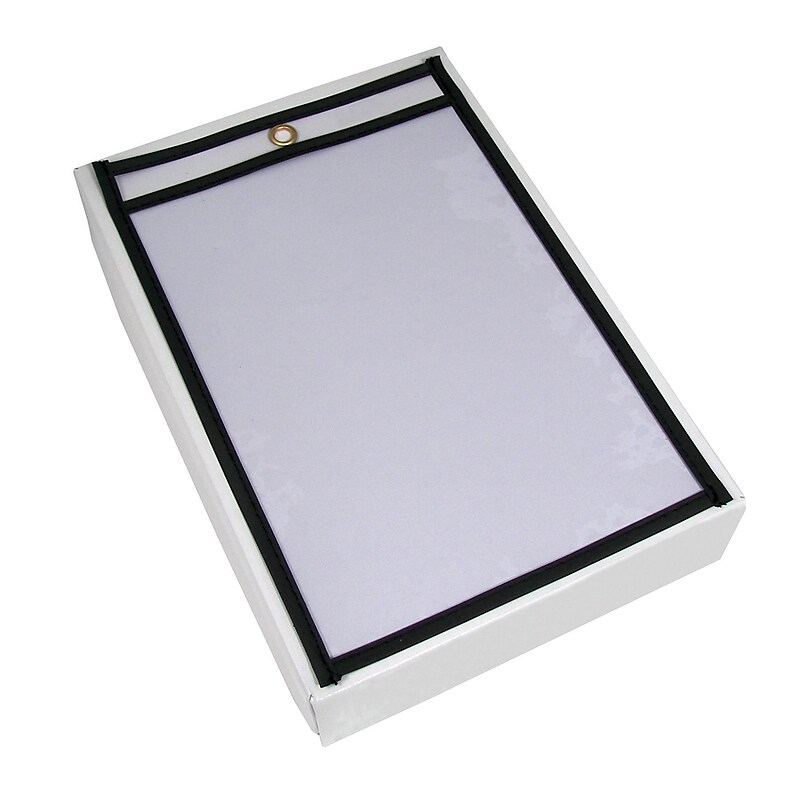 Partners Brand Job Ticket Holder, 6" x 9", 25/Pack (JTH103) image 1