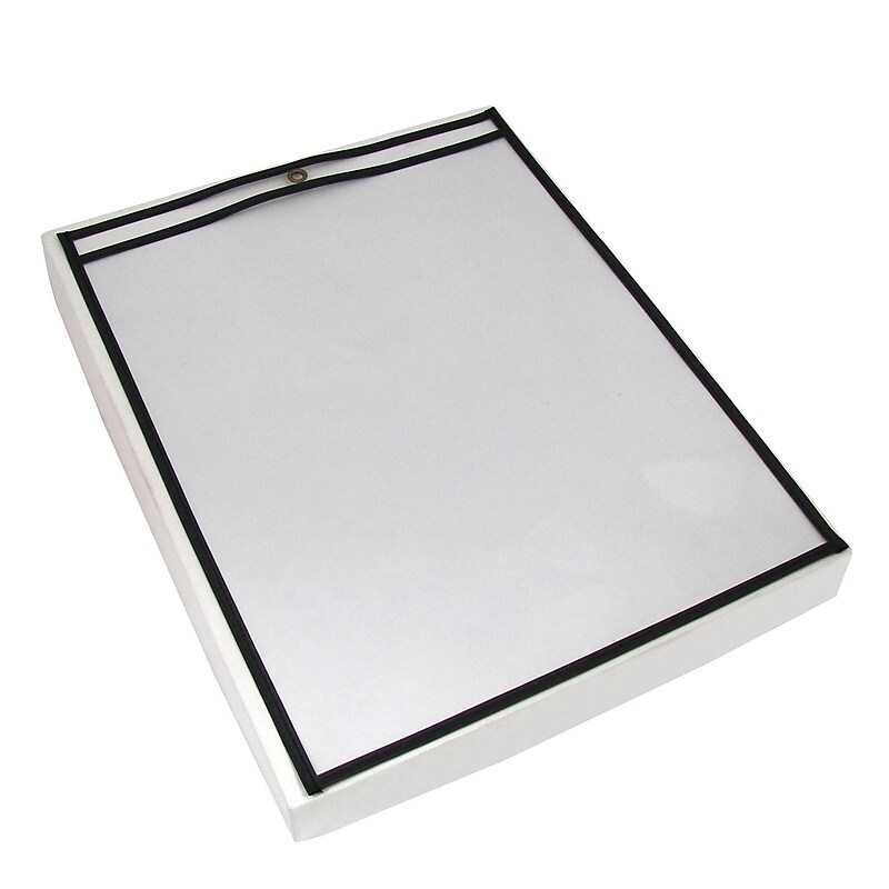 Partners Brand Job Ticket Holder, 12" x 15", 25/Pack (JTH108) image 1