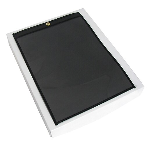 Partners Brand Solid Back Job Ticket Holder, 9" x 12", 25/Pack at Staples