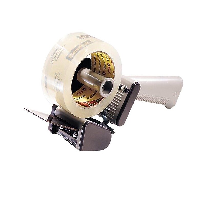 Scotch 2" Handheld Low Noise Tape Dispenser, Gray (TD3MH150) image 1