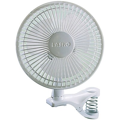 Lasko 6″ Clip Fan, 2-Speed, White (2004W) Sansujyuku sansujyuku.com