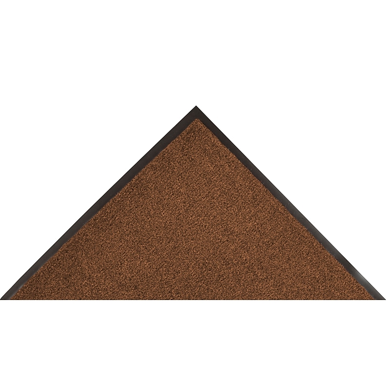 NoTrax Akro Sabre Decalon Fiber Better Entrance Floor Mat, 4' x 6', Brown image 1