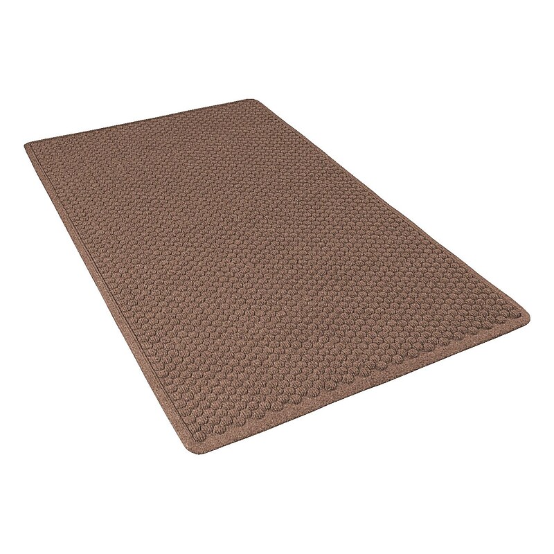 NoTrax Aqua Trap Tufted Polypropylene Yarn Superior Entrance Floor Mat, 3' x 5', Dark Brown image 1