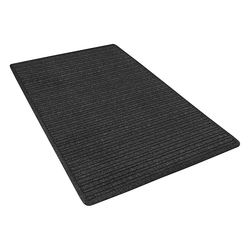 NoTrax Barrier Rib Tufted Polypropylene Yarn Superior Entrance Floor Mat, 3' x 4', Charcoal image 1