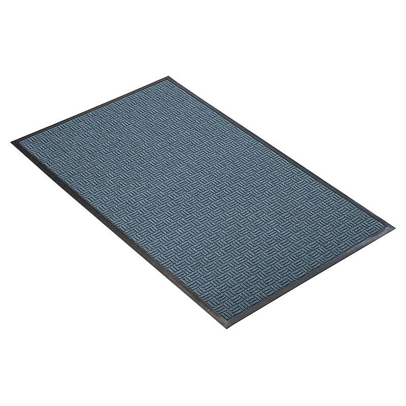 NoTrax Portrait Tufted Polypropylene Yarn Best Entrance Floor Mat, 3' x 5', Slate Blue image 1