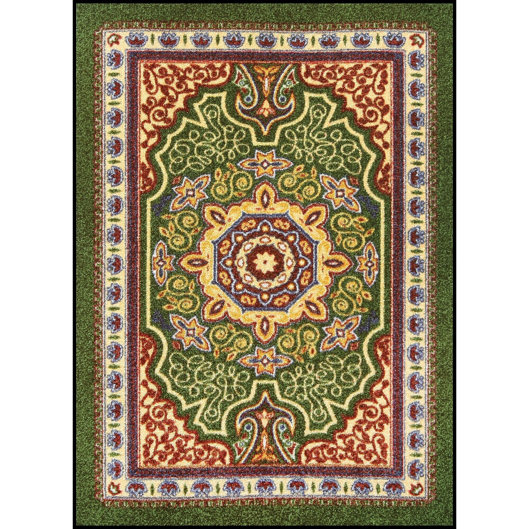 NoTrax OrienTrax Nylon Fiber Specialty Entrance Floor Mat, 3′ x 5′, Emerald Sansujyuku sansujyuku.com