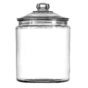 Anchor Hocking 1 gal Glass Heritage Hill Jar With Glass Cover, Clear by