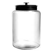 Anchor Hocking 2.5 gal Glass Montana Jar With Black Lid, Clear by