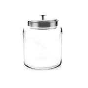 Anchor Hocking 2 gal Glass Montana Jar With Silver Lid, Clear by