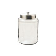 Anchor Hocking 2.5 gal Glass Montana Jar With Silver Lid, Clear by
