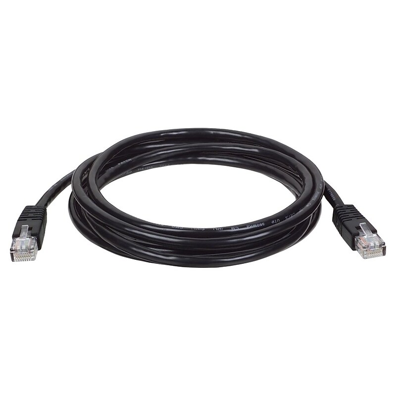 Tripp Lite 14' CAT-5e Patch Cable, Black (N002-014-BK) image 1